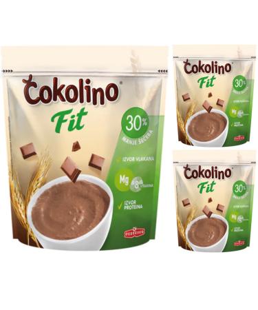 Pufai Podravka Cokolino Fit Pack of 3 bags of cereal Muesli Cornflakes 400 g