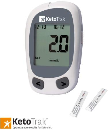 KetoTrak Blood Ketone Test Strips - 50 Strips | Measure Ketone Levels Easily - Buy Online on GoSupps.com