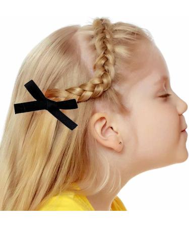 hgnxa Delicate Elegant Style Side Clip Hair Clip Sweet Girls y Style knot Balletcore Denim Blue - Buy Online on GoSupps.com