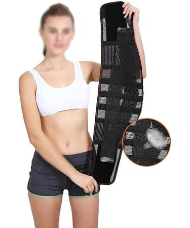 Chalksea Brace Belt for Men & Women - Lower Lumbar Support Adjustable Steel Plates Breathable Rehabilitation Aid for Elderly & Recovery Gifts - Buy Online on GoSupps.com