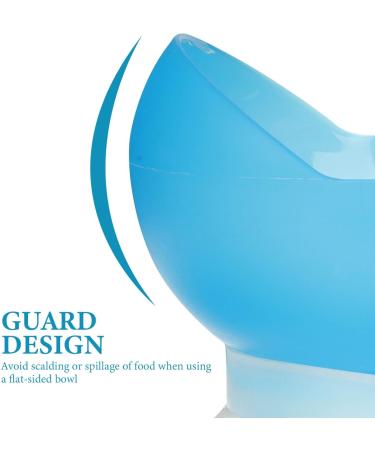 Suction Cup Bowl Silicone Scooper Bowl Suction Plate Disabled Person Bowl Self Feeding Bowl Elderly Assistant Dish for Handicapped Person - Buy Online on GoSupps.com