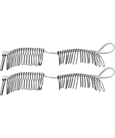 Vintage Hair Comb for Wavy Hair Stretchy Hair Comb Tool Retro Clincher Comb Banana Hair Clips for Women (Blue) - Buy Online on GoSupps.com