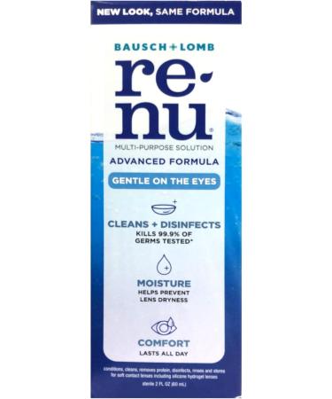 Renu Multi-Purpose Contact Lens Solution Travel Size (2 Fl Oz Pack of 3) - Buy Online for International Shipping - Buy Online on GoSupps.com