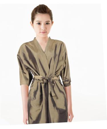 SEWOART hair salon clothes barber neckerchief robe for salon client robe hairdressing clothes simple haircut robe salon supply hair cutting capes customer service Nylon polyester scarf - Buy Online on GoSupps.com