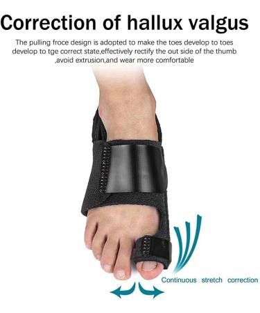 McNuss Bale Zeh Corrector & Separator | Orthopedic Big Toe Pain Relief | Hallux Valgus Bandage for Day/Night Support - Buy Online on GoSupps.com