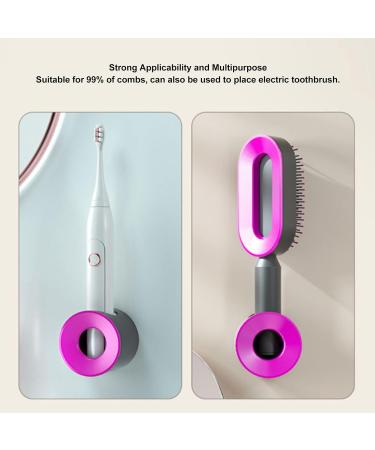 Hair Brush Comb Holder Stable Ventilation Container Strong Load Bearing Paddle Brush Holder for Bathroom and Bedroom - Buy Online on GoSupps.com