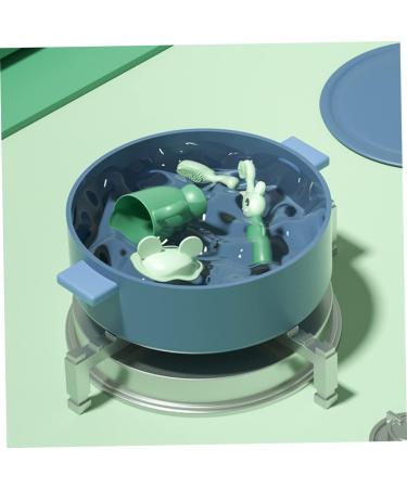 Partykindom Soft Children's Toothbrush Set - Newborn & Infant Care | Suction Cup Toddler Brushes | Safe & Gentle Baby Cleaning Solution - Buy Online on GoSupps.com