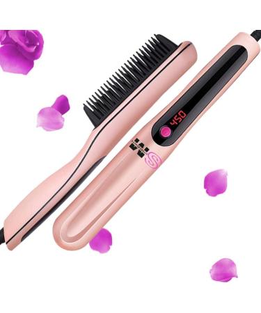 Buy Hair Straightener Comb - Ceramic Tourmaline Ionic Flat Iron & Beard Brush | SM LITERS BEAUTY - Fast International Shipping - Buy Online on GoSupps.com