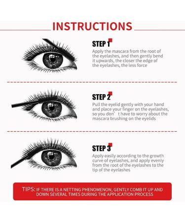 Yanqina Super Long Mascara Yankina Super Long Mascara 4d Waterproof Sweat Proof Mascara Stereo Lengthening Mascara (1pc) - Buy Online on GoSupps.com