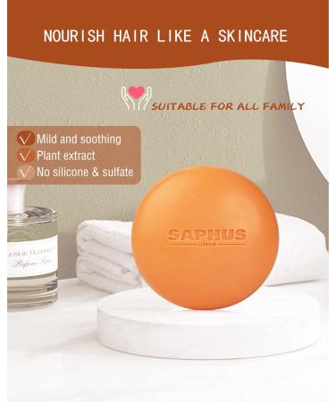 2PCS Shampoo Bars for All Hair Types | Natural Vegan Ingredients | Nourishing and pH Balanced | Plastic Free Eco Friendly | Pack of 2 - Buy Online on GoSupps.com