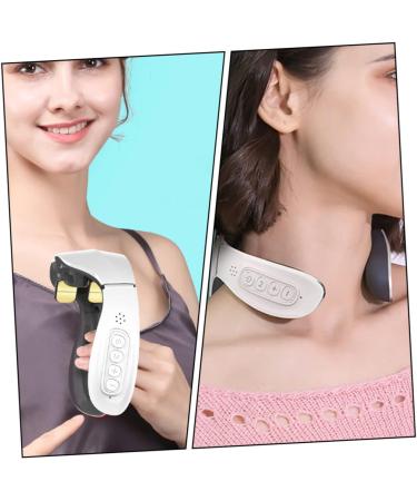 Partykindom Neck Massage Device Set - Electric Massage Strap & Globe - Deep Tissue Neck Pad for Office & Home - Durable ABS - Relaxation & LongeVity - Buy Online on GoSupps.com