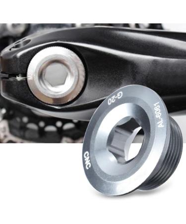VGEBY Aluminum Alloy Crank Arm Screws - Titanium Color | Durable Shimano Crankset Arm Bolt - Buy Online on GoSupps.com