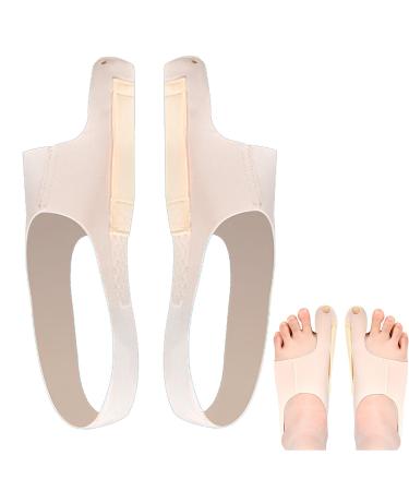 2 pieces hallux valgus rail set hallux hallux valgus toe correction nylon spandex material 0.8mm thickness adjustable convenient and non-sausage bunion correction daily use (m)