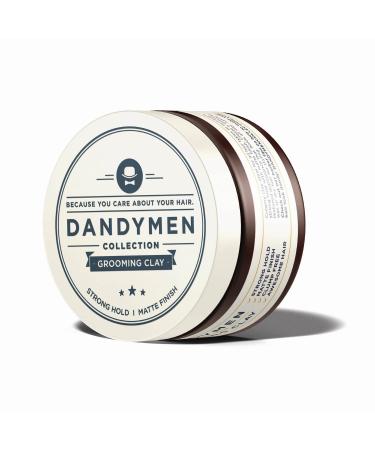 Dandymen Grooming Clay Strong Hold 3.4 oz