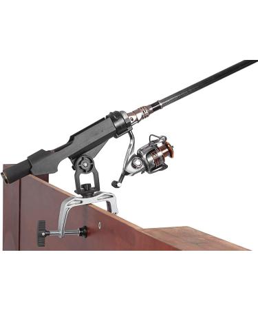Fishing Boat Rod Holder 2 Pack - 360 Adjustable Large Clamp Opening Foldable Fishing Rod Stand - Buy Online on GoSupps.com