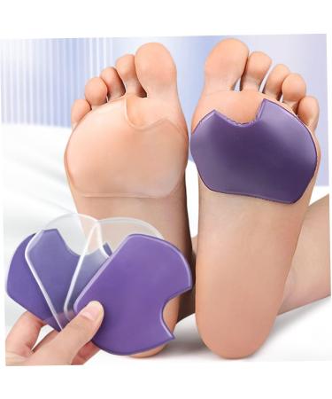 NOLITOY Gel Shoe Inserts - 4 Pairs Non-Skid Forefoot Metatarsal Pads for Women | Comfortable Half Size Foot Cushions in Assorted Colors - Buy Online on GoSupps.com