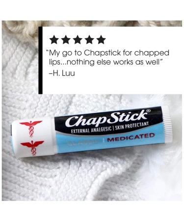 Chapstick Classic Medicated Lip Care - 0.15 oz Skin Protectant - Buy Online on GoSupps.com
