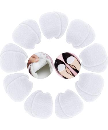 9 Pairs Felt Tongue Pads Cushion for Shoes Adhesive Tongue Pads for Shoes Tongue Pads Non Slip Tongue Cushion Inserts Felt Shoe Pads for Men and Women  Size Large  White