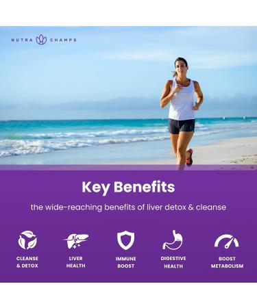 NutraChamps Liver Cleanse Capsules and Kidney Cleanse Capsules 2 Pack Bundle - Buy Online on GoSupps.com