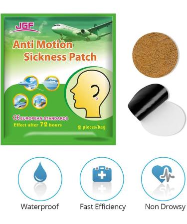 iFory Motion Sickness Patch 20 Count - Fast-Acting Relief for Nausea & Vomiting - Buy Online on GoSupps.com