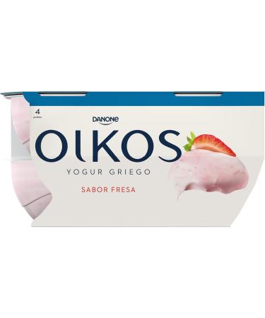 Oikos Oikos Saveur fraise 4 x 110 g - Buy Online on GoSupps.com