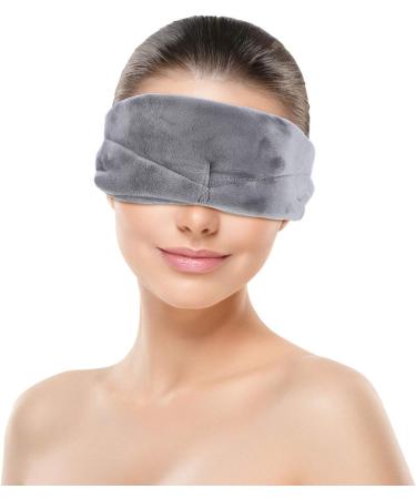 Travel Set - Cotton Blackout Eye Cover Comfortable Adjustable Blindfold & Earbuds for Sleep - Perfect for Airplane Men Women & Kids - Buy Online on GoSupps.com
