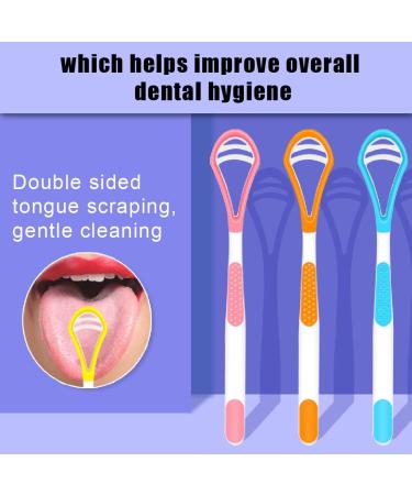 Fez Tongue Scraper Set - 5 PCs Mouth Hygiene Tool for Optimal Oral Care - Buy Online on GoSupps.com