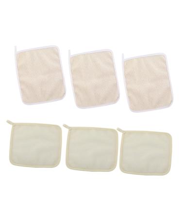 Beaupretty 6pcs Dual-sided Bath Loofah & Exfoliating Scrub Towels - Exfoliate & Massage for Body & Face - Buy Online on GoSupps.com