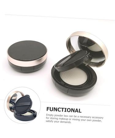 Box bb cream powder sponge small powder container empty toner empty box filling shell cosmetic powder puff makeup travel containers liquid foundation - Buy Online on GoSupps.com
