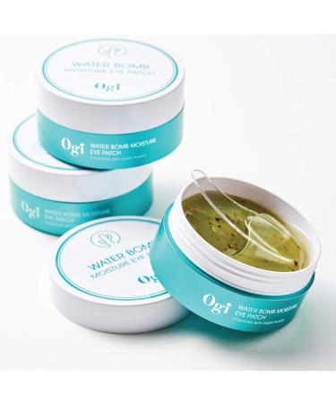 Ogi Water Bomb Moisture Eye Patch - Anti-Aging Under Eye Mask for Wrinkles, Eye Bags & Dark Circles (60 Patches) - Buy Online on GoSupps.com