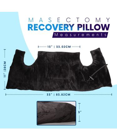 Ultimate Comfort Mastectomy & Lumpectomy Pillow - Ideal for Post-Surgery Recovery, Breast Cancer Patients, C-Section, Reconstruction & Heart Pacemaker Support - Buy Online on GoSupps.com
