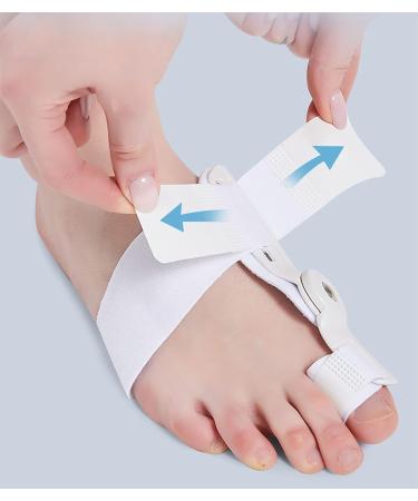 ALINZO Bunion Corrector - Orthopedic Splint for Hallux Valgus & Hammer Toe - Foot Brace for Bunion Relief - Men & Women (Single) - Buy Online on GoSupps.com