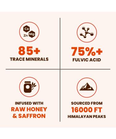 Natruveda Himalayan Shilajit Honey Sticks for Men & Women - 75%+ Fulvic Acid & Trace Minerals - Raw Honey Saffron & HimalayanShilajitResin - Stamina Performance & Energy Support Shilajit Honey Sticks - Natural 1 Count (P  - Buy Online on GoSupps.com
