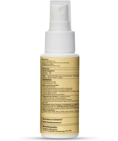 Icarus Recovery Pain Relief Spray - Fast Freeze Muscle & Joint Relief - Menthol & Camphor - Made in USA - 2oz - Buy Online on GoSupps.com