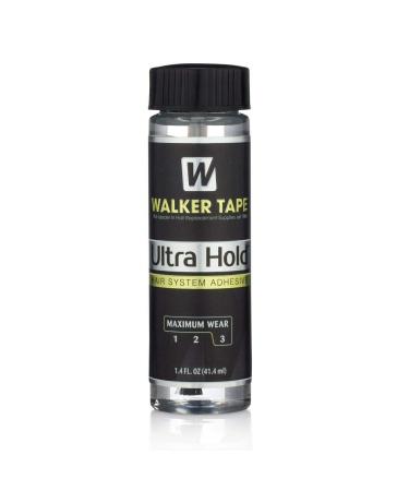 walker tape co New Ultra Hold Acrylic Adhesive 1.4oz w/Brush Applicator, one Color
