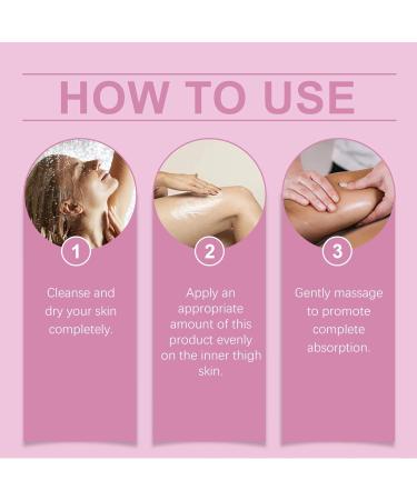 Firming Leg Cream | Smoothing Leg Cream 50g | Anti-Sagging Thigh Lotion Non-Greasy Texture Ideal for Home Care and Travel - Buy Online on GoSupps.com