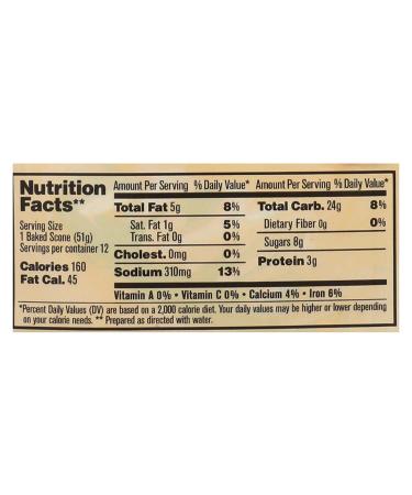 Sticky Fingers Bakeries Gluten Free Scone Mix Wild Blueberry (Pack of 6) - Buy Online on GoSupps.com