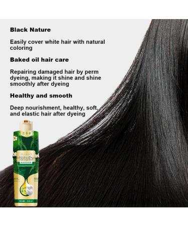 Buy 300ml Plant-Based Dyeing Foam Shampoo for Grey Hair - Easy Wash Color Cream for Men & Women (Chestnut Brown) - International Shipping Available - Buy Online on GoSupps.com