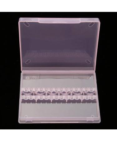 14 Hole Nail Drill Organizer - Professional Acrylic Nail Polish Bit Holder Storage Box (Pink) for Perfect Nail Art - Buy Online on GoSupps.com