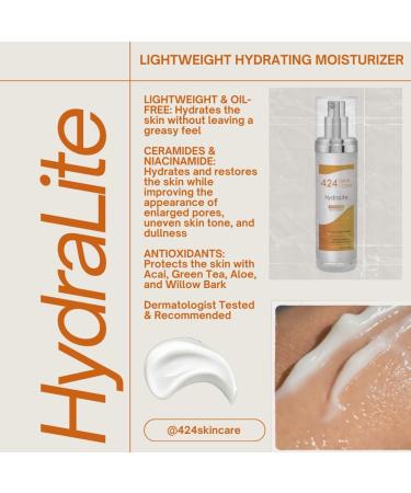 Hydralite Moisturizer - Lightweight Dermatologist Tested & Clinically Proven Hydration - 1.8 Oz - Buy Online on GoSupps.com