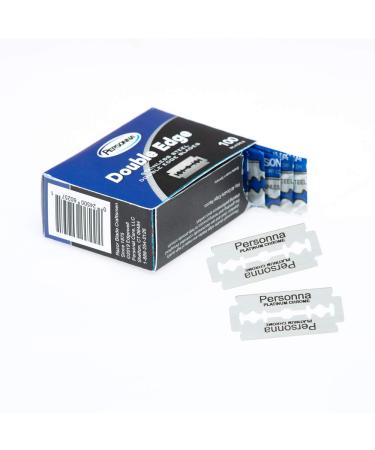 Personna DE Double Edge Razor Blades - 100 Count Pack of 1 | Best Quality Blades for Smooth Shave - Buy Online on GoSupps.com
