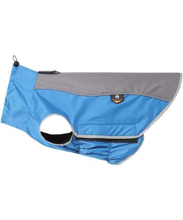 PLUS PO Dog Raincoat - Waterproof Small Dog Full Raincoat in Blue | Perfect for Rainy Days - International Shipping Available - Buy Online on GoSupps.com