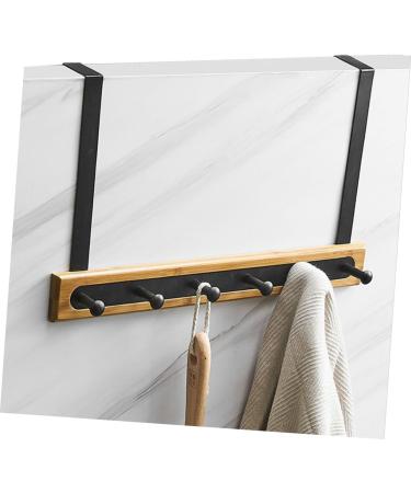 Hemoton 1pc Nail Door Black The Back Hanger Over Hanging Household Hook Rack Creative Multifunctional - Buy Online on GoSupps.com