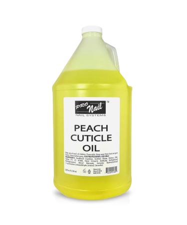 PRONAIL - Cuticle Revitalizing Oil for Nails, Peach, 128 Oz - Professional Strength, Pedicure and Manicure - Moisturizes and Strengthens Nails and Cuticles - Soothing and Nourishing, Bulk Peach 128 Fl Oz (Pack of 1) - Buy Online on GoSupps.com