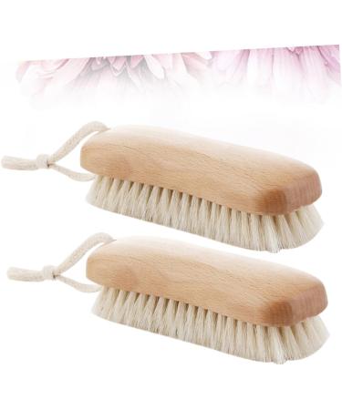 Solustre 6-Piece Household Brush Set Shoe Cleaning Brushes with Soft Bamboo Bristles for Laundry & Shoe Care - Buy Online on GoSupps.com