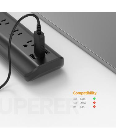 Superer 5V USB to DC 15V Charging Cable for Philips Norelco HQ8505 9000 5000 3000 QG HQ QC AT PT RQ Series Razors - International Shipping Available - Buy Online on GoSupps.com