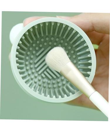 HAPINARY Cleanser of Makeup Brush Cosmetic Brush Cleaning Mat Makeup Pallets Make up Brush Cleaning Mat Skull Stationary Beauty Tools Face Scrubbers Cushion Silica Gel Sucker - Buy Online on GoSupps.com