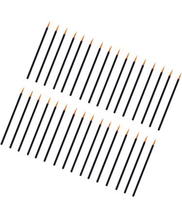 Mikinona 100pcs Tool Wands Cosmetic Point Lip Makeup Fine Applicator Brush Eyeliner Gloss Disposable - Buy Online on GoSupps.com