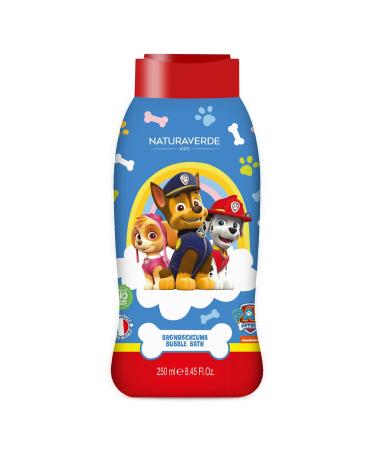 Naturaverde | Kids - Paw Patrol - Double Bath Foaming Bath for children children's hygiene products with organic oat extract 250 ml
