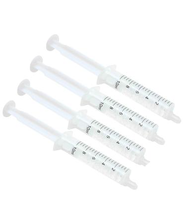 4 Syringes of 10ml Teeth Bleaching Whitening 22% Gel Syringes -Free Shade Guide